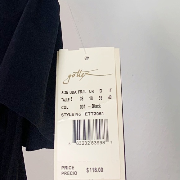 NWT Profile by Gottez Tutti Frutti Ruffle One Shoulder One Piece Swimsuit - Picture 6 of 6